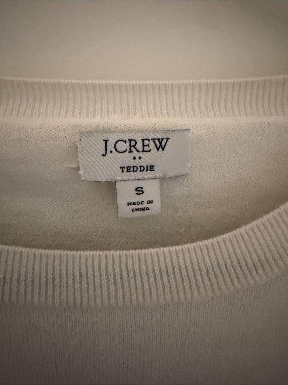J. Crew Teddie Crewneck Sweater - Picture 3 of 3